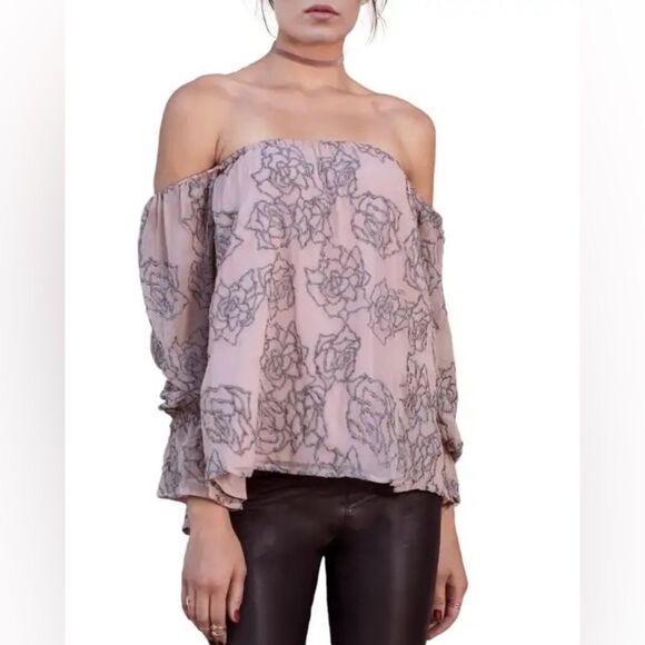 AS By DF Mojave Off-the-Shoulder Top - Picture 1 of 6